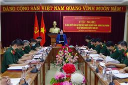 Đảng ủy Quân sự tỉnh Thái Nguyên ra nghị quyết lãnh đạo nhiệm vụ quý 4 năm 2021